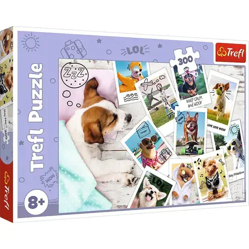 Puzzle Trefl Poze din vacanta, 300 piese