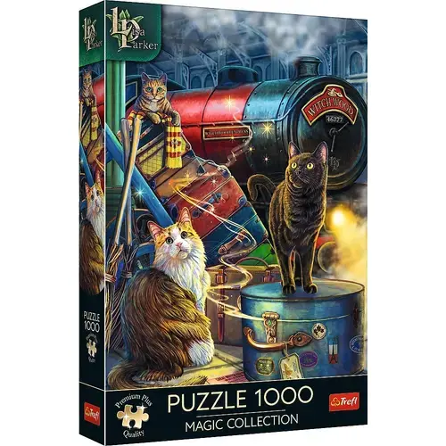 Puzzle Trefl Premium Plus - Expresul Vrajitor, 1000 piese