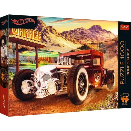 Puzzle Trefl Premium Plus Hot Wheels Bone Shaker, 1000 de piese
