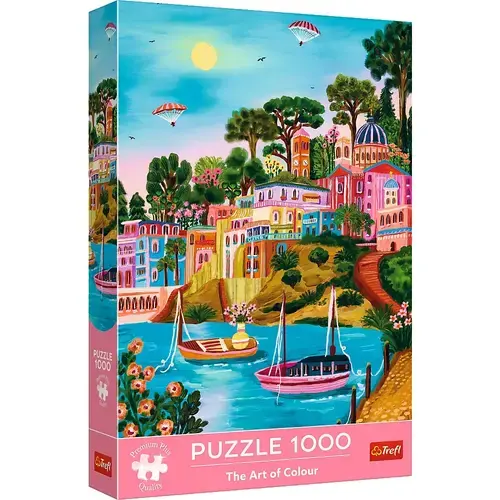 Puzzle Trefl Premium Plus - Syros Grecia, 1000 piese