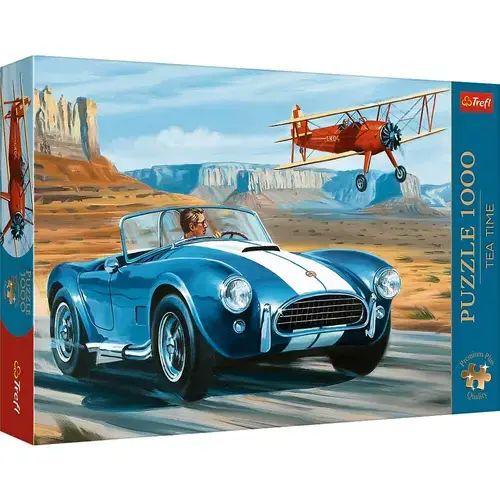 Puzzle Trefl Premium Plus - Time Tea, Cursa in desert, 1000 piese