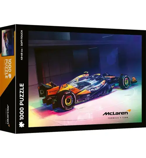 Puzzle Trefl Soft Touch Formula1 Mclaren Chrome, 1000 de piese