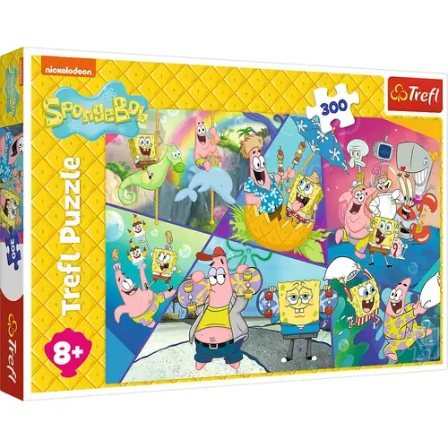 Puzzle Trefl Spongebob in Bikini, 300 piese