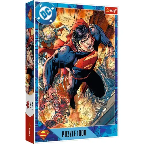Puzzle Trefl - Superman in actiune, 1000 piese