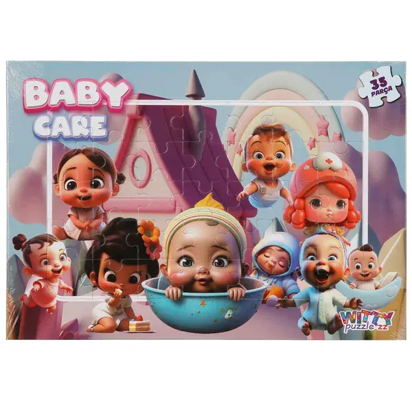 Puzzle Witty Puzzlezz, Bebelusi draguti, 35 piese