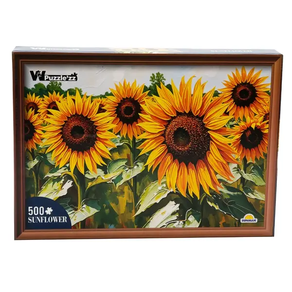 Puzzle Witty Puzzlezz, Floarea Soarelui, 500 piese