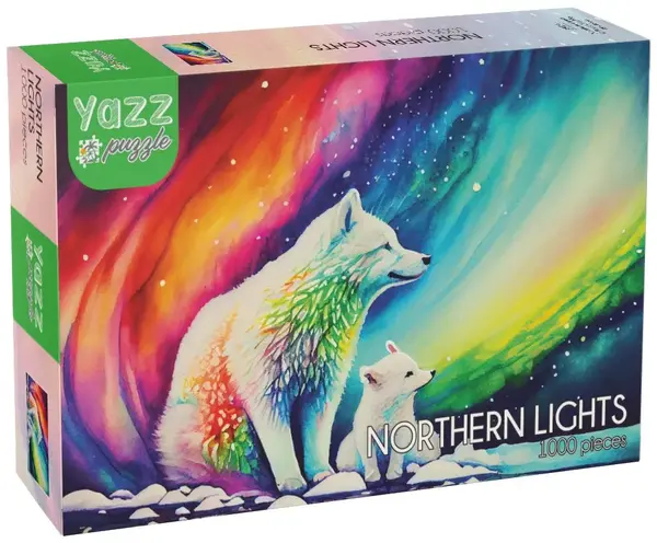 Puzzle Yazz Puzzle din 1000 piese - Aurora boreală