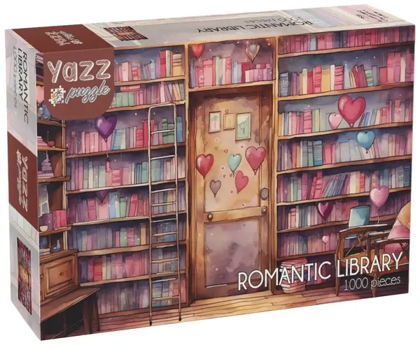 Puzzle Yazz Puzzle din 1000 piese - Bibliotecă romantică
