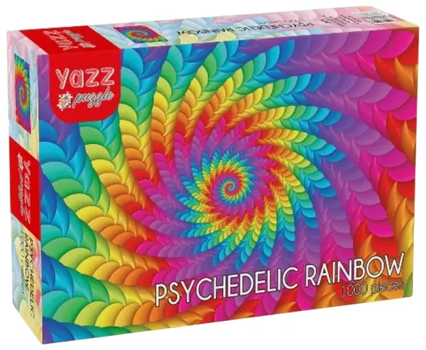 Puzzle Yazz Puzzle din 1000 piese - Curcubeu psihedelic
