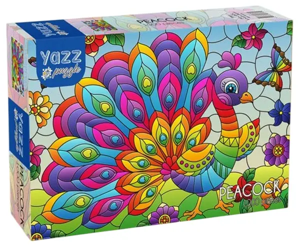 Puzzle Yazz Puzzle din 1000 piese - Păun