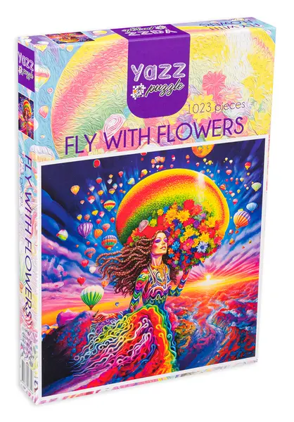Puzzle Yazz Puzzle din 1023 de piese - Zbor cu flori