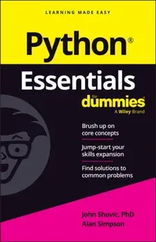Python Essentials For Dummies, Paperback/Alan Simpson