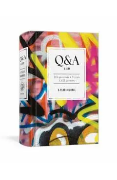 Q&A a Day Graffiti: 5-Year Journal - Potter Gift