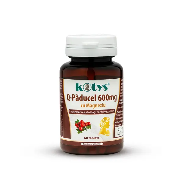 Q-Paducel 600mg cu Magneziu, 60tb, Kotys