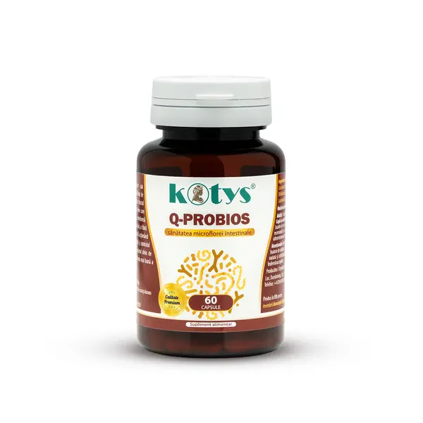 Q-Probios, supliment alimentar, 60cps, Kotys