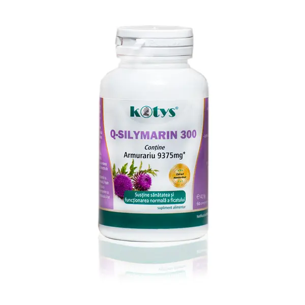 Q-Silimarina, 1000mg, 60cpr, Kotys