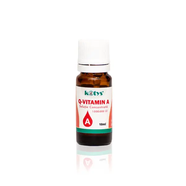 Q-Vitamin A, solutie uleioasa, vitamina A, 10ml, Kotys