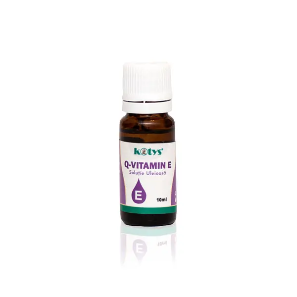 Q-Vitamin E, solutie uleioasa, vitamina E, 10ml, Kotys