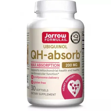 QH-Absorb 200 mg, 30 capsule moi – Jarrow Formulas / Secom