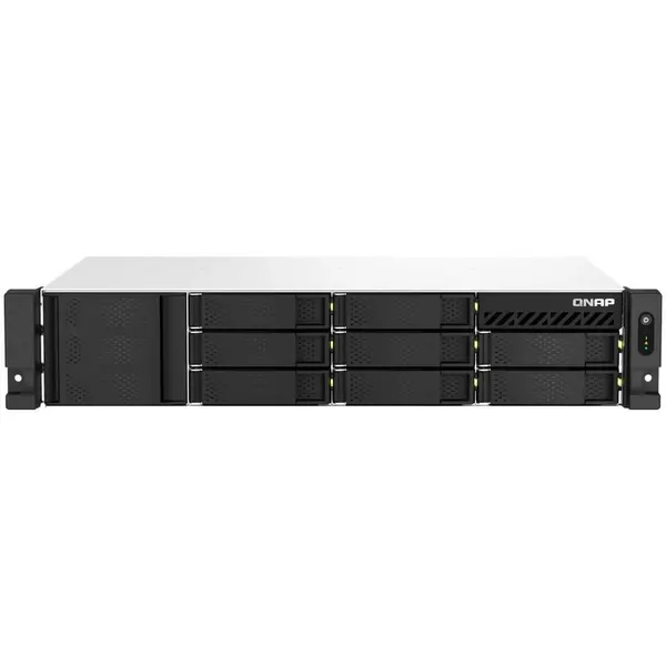 QNAP Network Attached Storage Qnap TS-864eU-RP-8G, 8 Bay, 2U, Procesor Intel Celeron N5095, 2.9 GHz, RAM 8 GB DDR4, Surse 2x 300 W