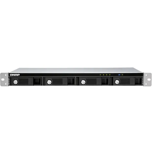 QNAP QNAP TR-004U carcasa disc memorie Cutie protectie HDD/SSD Negru, Gri 2.5/3.5