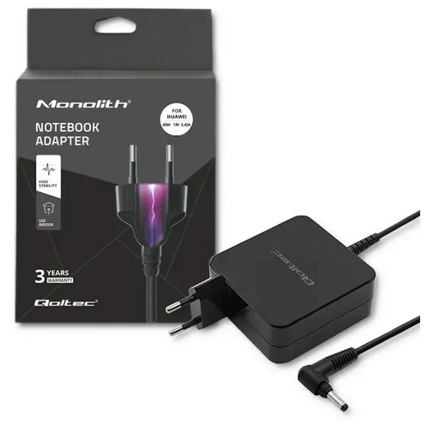 QOLTEC Incarcator laptop Qoltec 51751, pentru Huawei, 65W, 19V, 3.42A