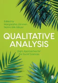 Qualitative Analysis. Eight Approaches for the Social Sciences, Paperback/***