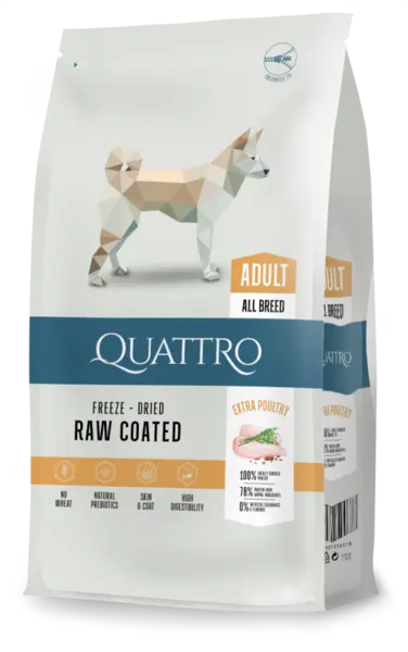 Quattro Dog Adult Pui All Breed 12 Kg
