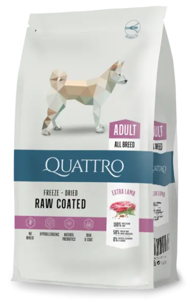 Quattro Dog Small Breed No Grain Adult Miel 1.5 KG