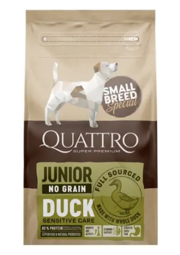 Quattro Dog Small Breed No Grain Puppy 1.5 kg