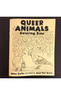 Queer Animals Coloring Zine - Otter Lieffe