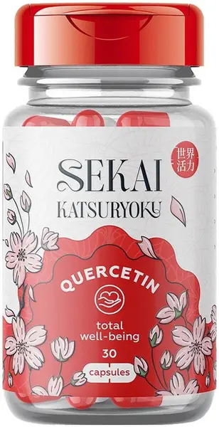 Quercetin, 30 capsule, Sekai Katsuryoku