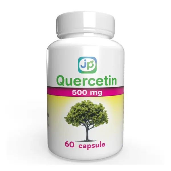 Quercetin, 500 mg, 60 capsule, Justin Pharma