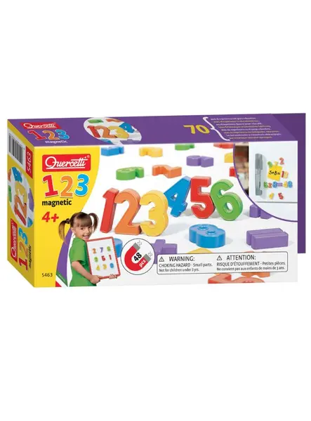 Quercetti Magnetic Numbers 48pcs (qu-5463)