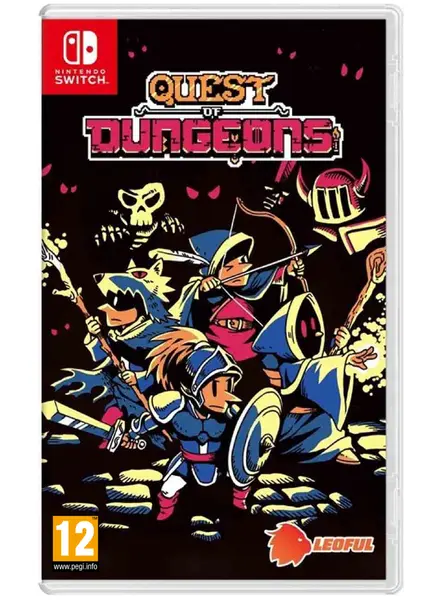 Quest Of Dungeons Xbox One|Nintendo 3DS|Wii U|Nintendo Switch|PlayStation 4|macOS|PC|Linux|iOS