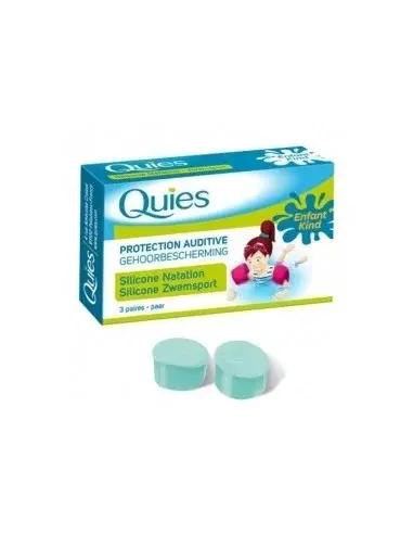 Quies Dopuri Urechi Silicon pentru Inot Copii – 3 Perechi