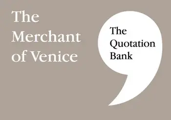 Quotation Bank. The Merchant of Venice GCSE Revision and Study Guide for English Literature 9-1, Paperback/***