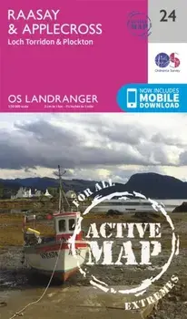 Raasay & Applecross, Loch Torridon & Plockton. February 2016 ed, Sheet Map/Ordnance Survey