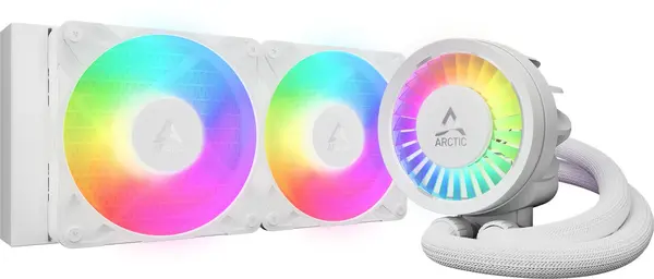 Răcitor cu lichid Arctic - Liquid Freezer III Pro 280 A-RGB, 2x 140 mm, alb