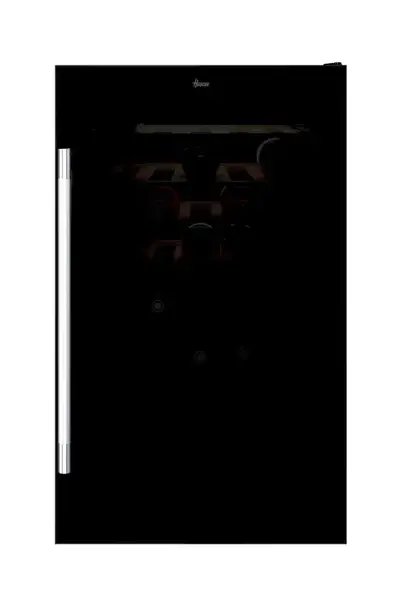 Racitor de vinuri Hoover HWC 154 DELWF, 36 sticle, 2 zone, Wi-Fi, LED, Clasa G (Negru)