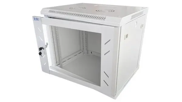 Rack 6U, 19 inch, 600x450x368mm, montare perete, gri, Braun Group WMF6U