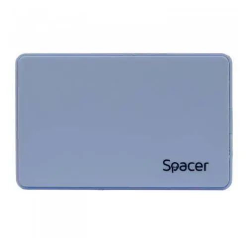 Rack Extern Spacer pentru HDD/SSD 2.5Inch S-ATA Interfata PC USB 3.0, Bleu