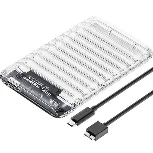Rack HDD Orico 2139U3-V1-CR, 2.5inch, USB3.0 Micro-B (Transparent)