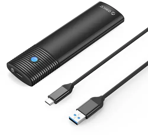 Rack Orico PWM2 pentru SSD M.2 NGFF SATA, USB Type-C (Negru)