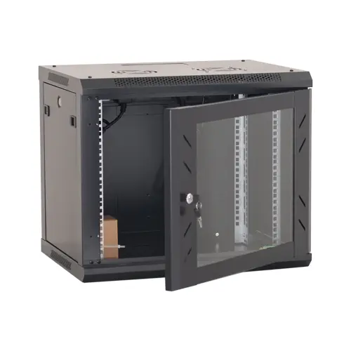 Rack perete 9U 19'' 600x450'negru - ASYTECH Networking ASY-9U-6045W