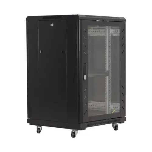 Rack podea 18U 19'' 600x800'negru - ASYTECH Networking ASY-18U-6080E