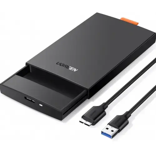 Rack Ugreeen CM237, HDD / SSD, SATA 2.5iinch, USB 3.0, 0.5 m (Negru)