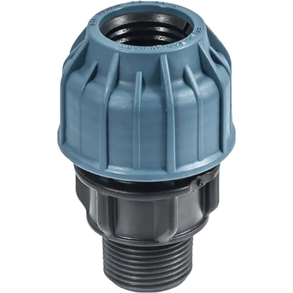 Racord compresiune cu FE, PN10, Elysee , Dimensiune 32x3/4" , ALBASTRU