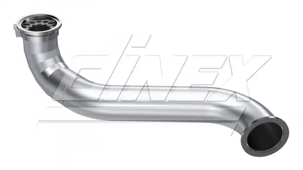 Racord evacuare ( 115mm, lungime:610mm) potrivit DAF CF EURO 6