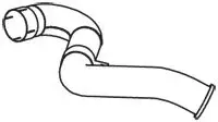Racord evacuare (diametru:104mm, lungime:975mm) EURO 4 potrivit DAF CF 65, LF 55 CE184C GR184S1 GR210S1 05.06-